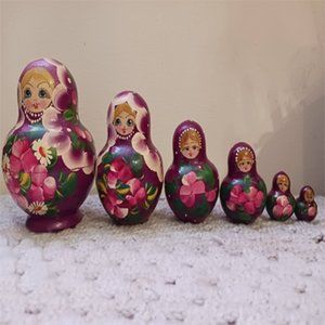 Russian Nesting Doll 6 Piece Set